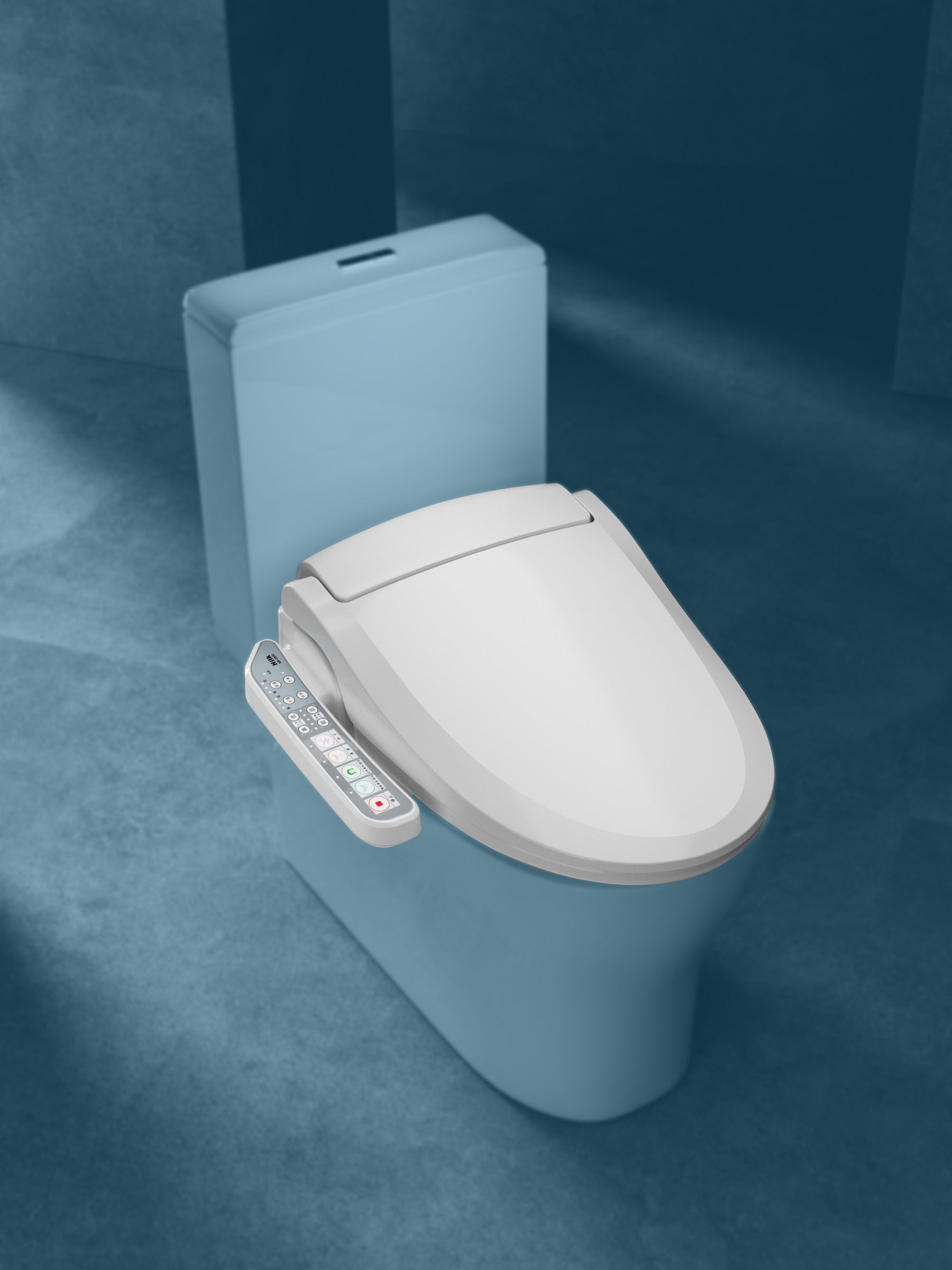 Collection of Elongated bidet seats in a gallery layout