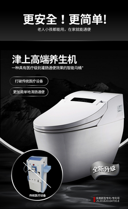 Collection of HK76  smart bidet toilet with  super Treating constipation in a gallery layout