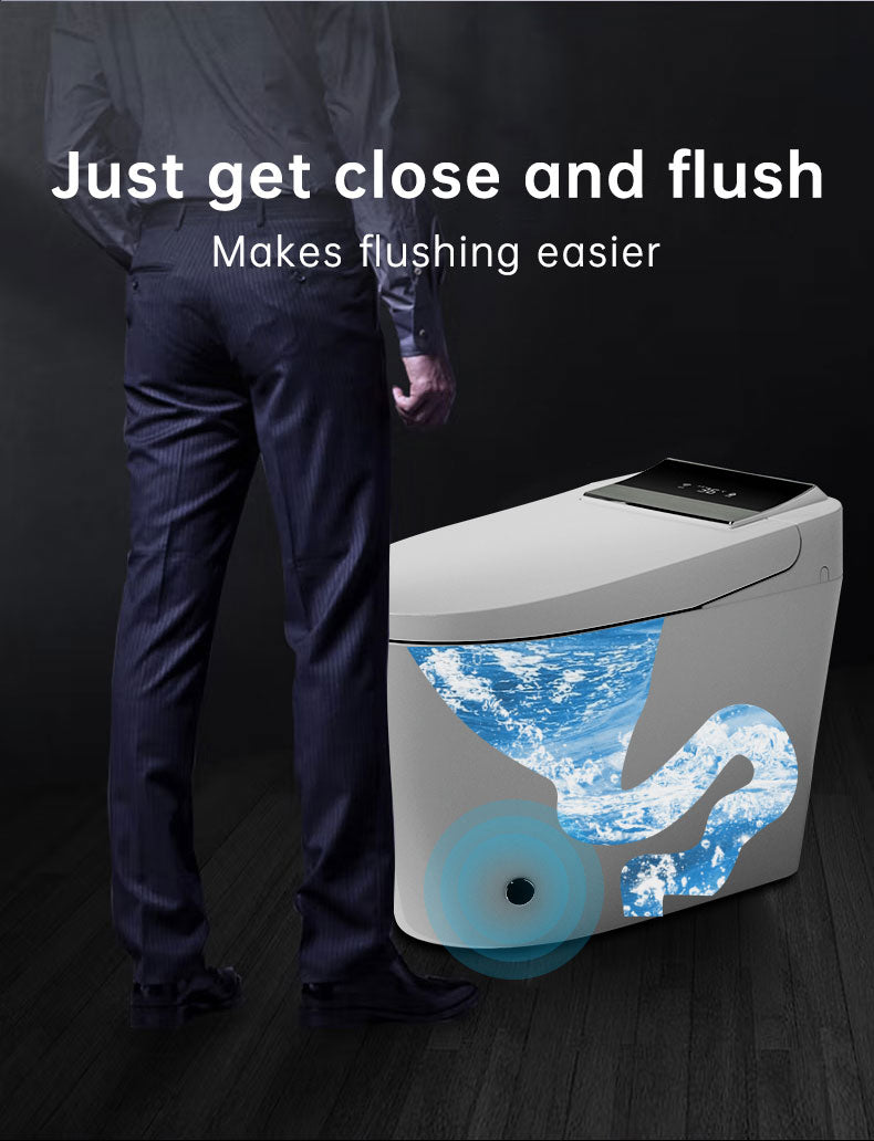 墻排智能馬桶可落地安裝