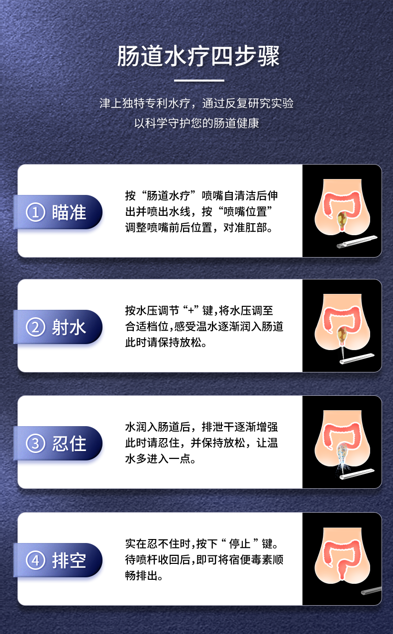 HK76  smart bidet toilet with  super Treating constipation