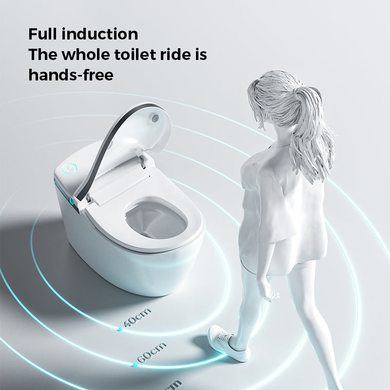 The 01 Apex Comfort Smart Toilet: $830 \text{mm}$ Ultra-Extended Length, Wider Seat & Foam Shield