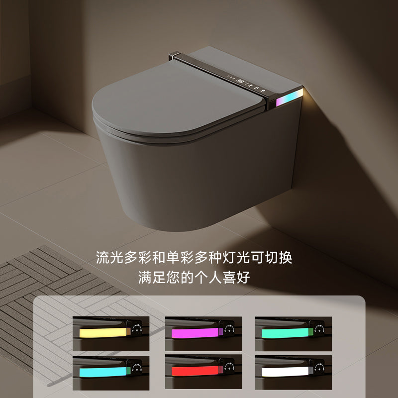 S005掛墻式智能馬桶壁掛懸空安裝省空間坐浴盆馬桶座椅加熱