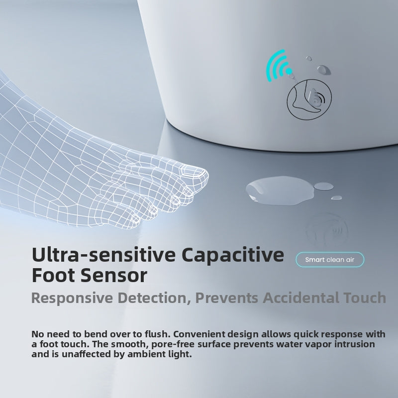 The M979 Full-Automation Smart Toilet: Foam Shield, Wide S-Trap Range & Dual Water Safety