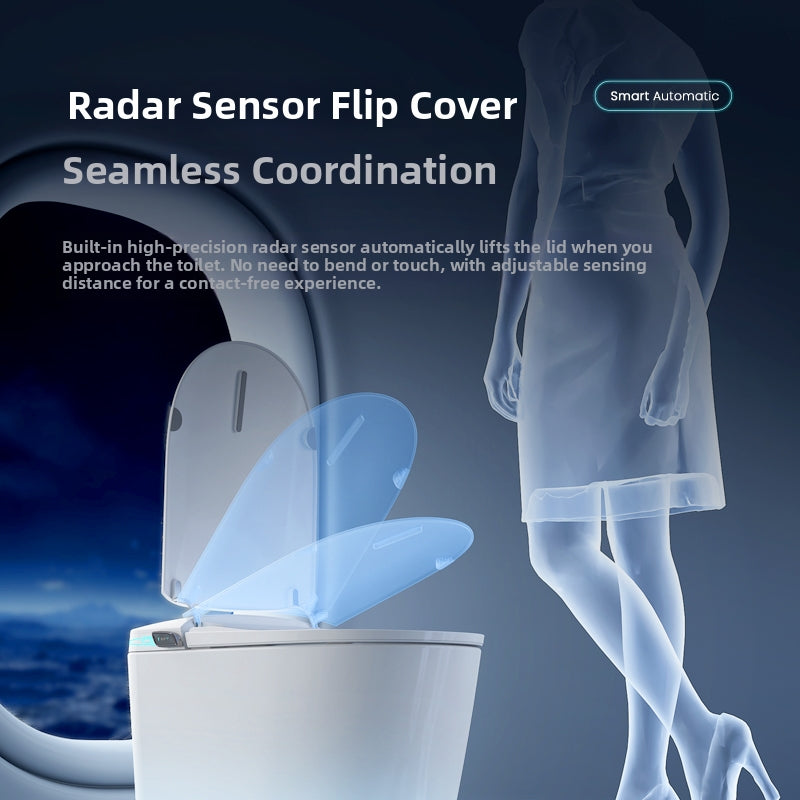The M979 Full-Automation Smart Toilet: Foam Shield, Wide S-Trap Range & Dual Water Safety