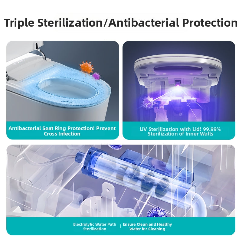 The M979 Full-Automation Smart Toilet: Foam Shield, Wide S-Trap Range & Dual Water Safety