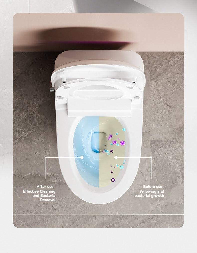 Collection of V1 smart bidet toilet Wall drainage floor-mounted installation in a gallery layout