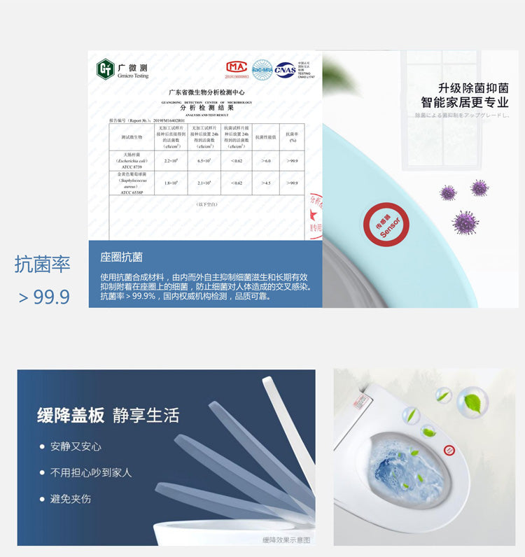 1202 Wall-mounted smart bidet toilet