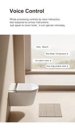 Collection of JA-1002 smart bidet toilet North America/Australia in a gallery layout