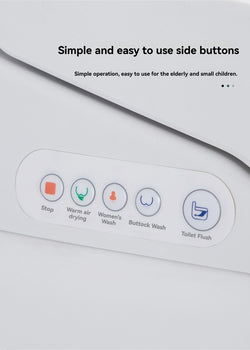 Collection of JA-1005 smart bidet toilet North America in a gallery layout