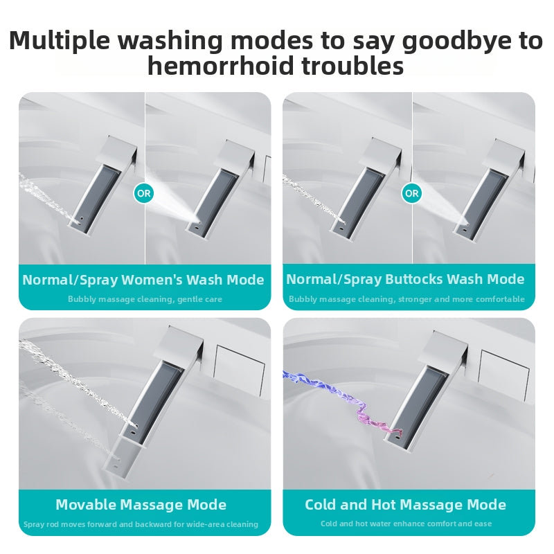 The M979 Full-Automation Smart Toilet: Foam Shield, Wide S-Trap Range & Dual Water Safety