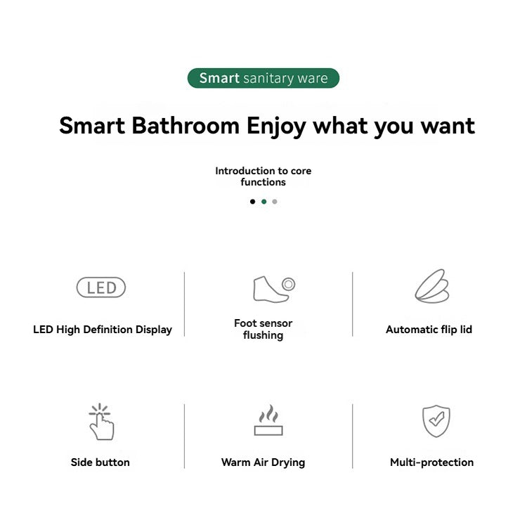 JA-1001 smart bidet toilet North America/Australia