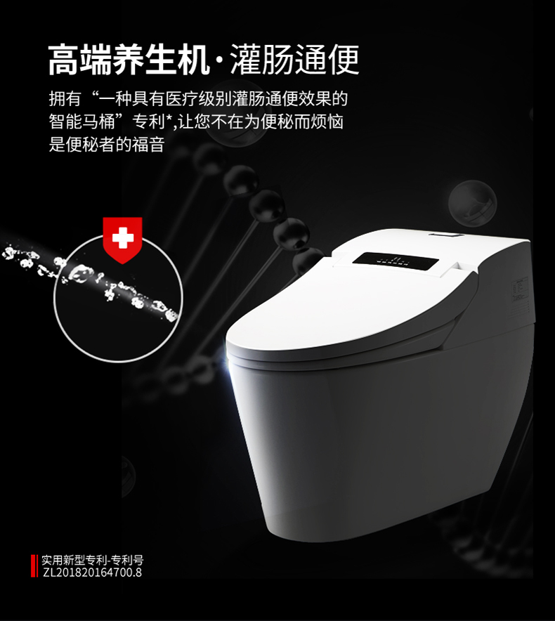 HK76  smart bidet toilet with  super Treating constipation