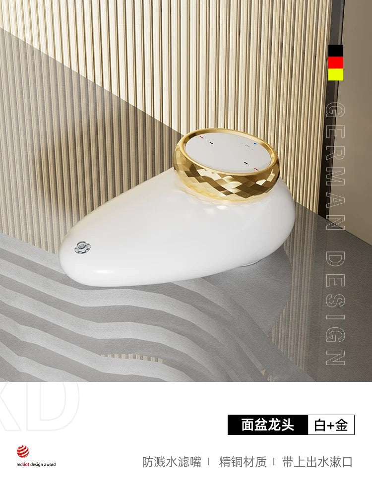 Collection of Pebble bathroom faucet in a gallery layout