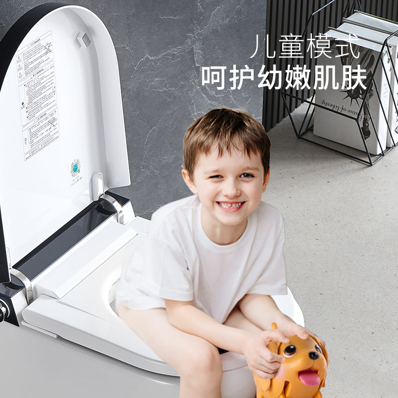 Smart toilet fully automatic seat heating warm water cleaning warm air drying smart deodorization automatic flushing automatic flip lid 100-400 pit distance optional