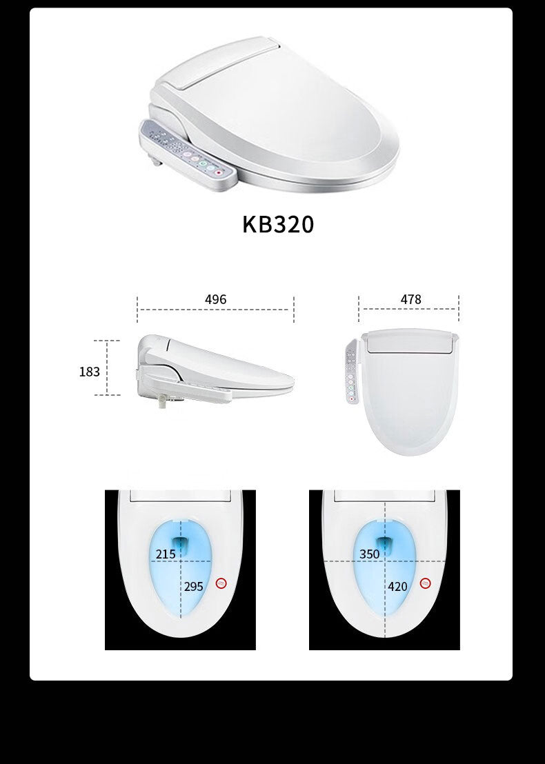 Collection of KB32  smart bidet seat with Treating constipation in a gallery layout