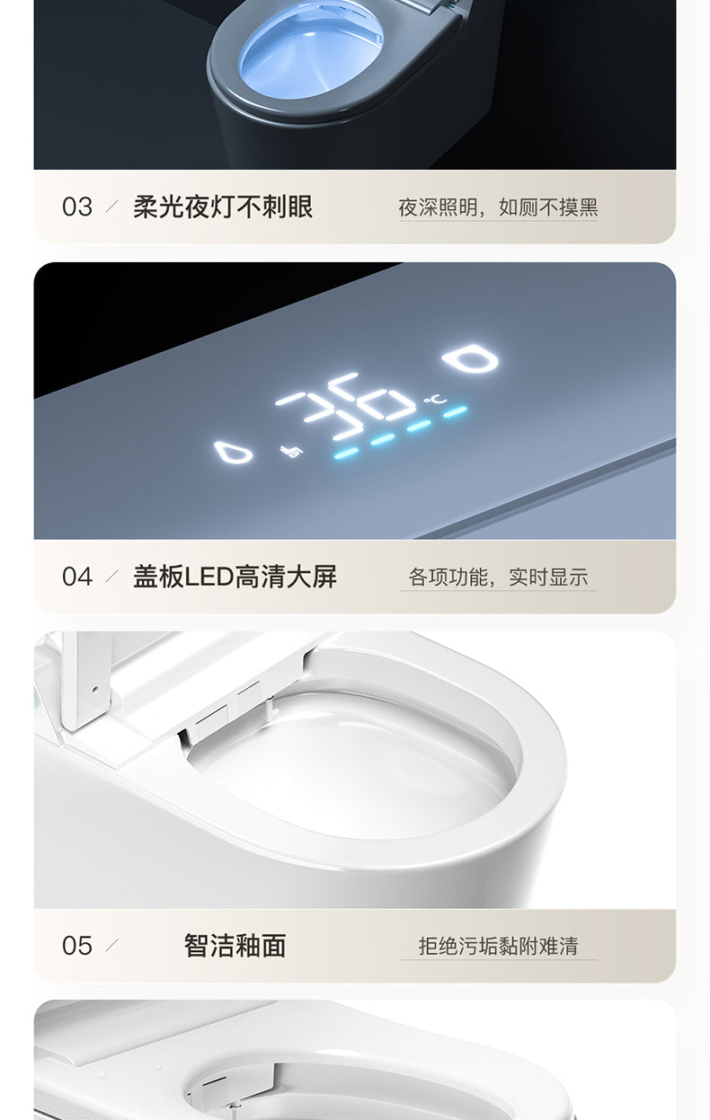 Collection of 605 wall mounted  smart bidet toilet 58cm in a gallery layout