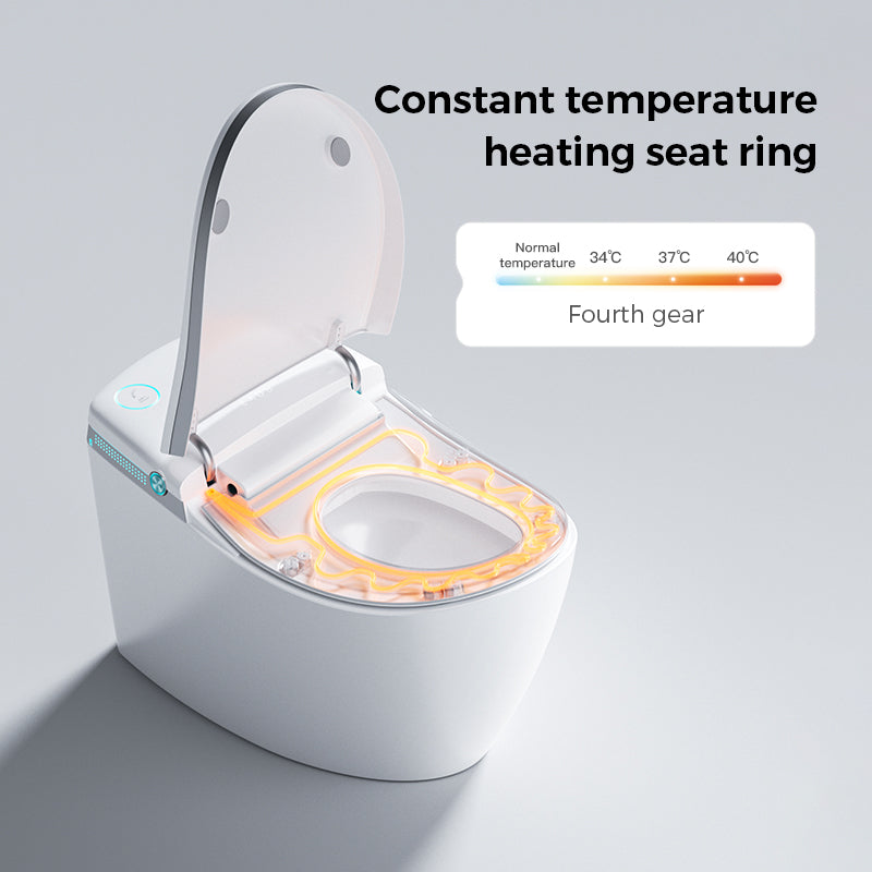 The 01 Apex Comfort Smart Toilet: $830 \text{mm}$ Ultra-Extended Length, Wider Seat & Foam Shield