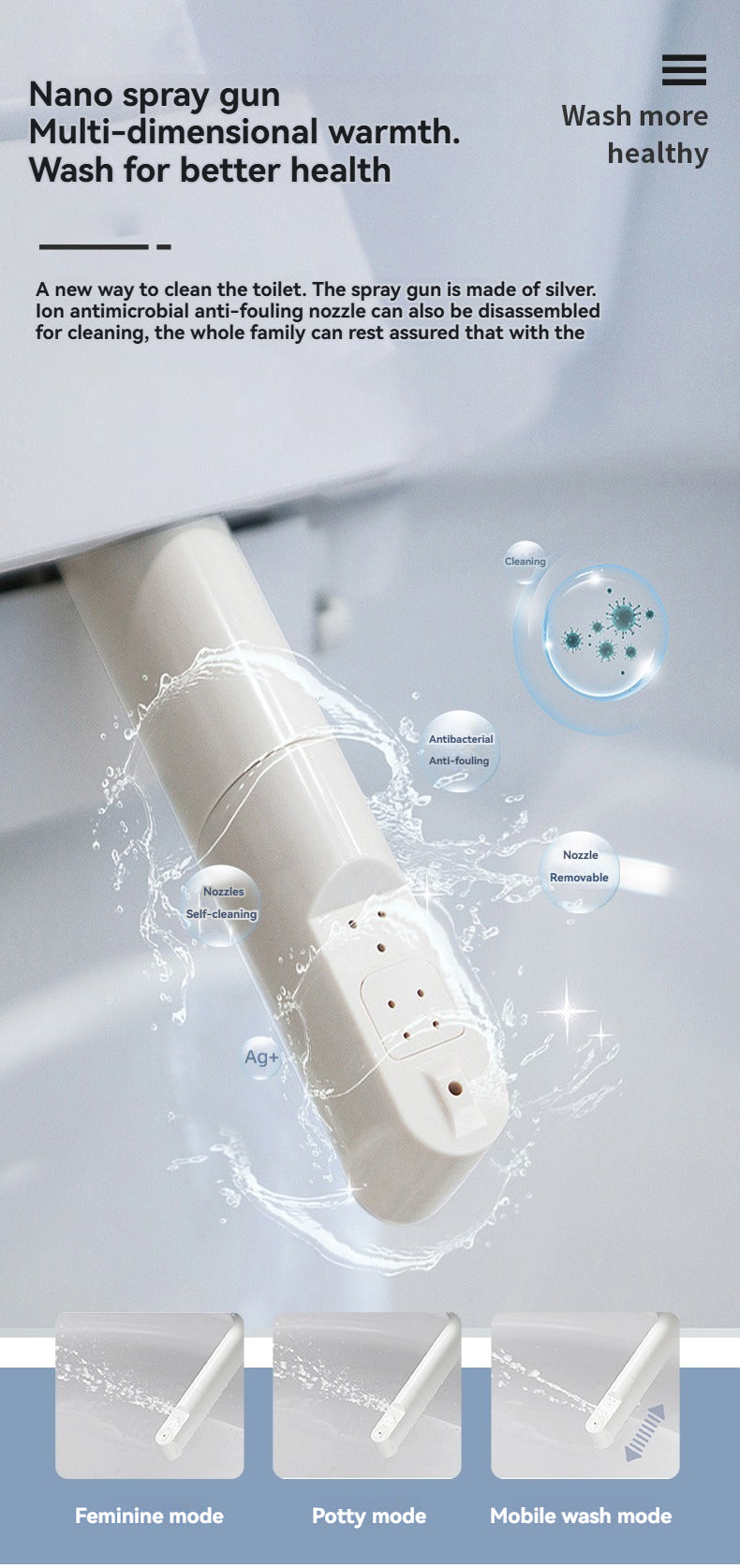 JA-1008 smart bidet toilet North America