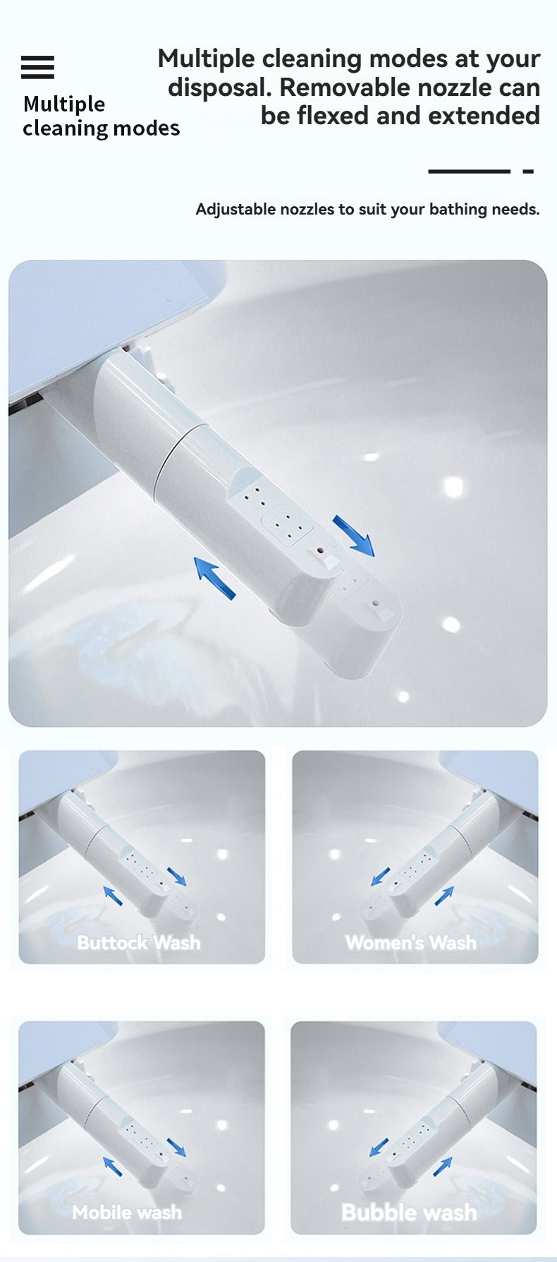 JA-1008 smart bidet toilet North America