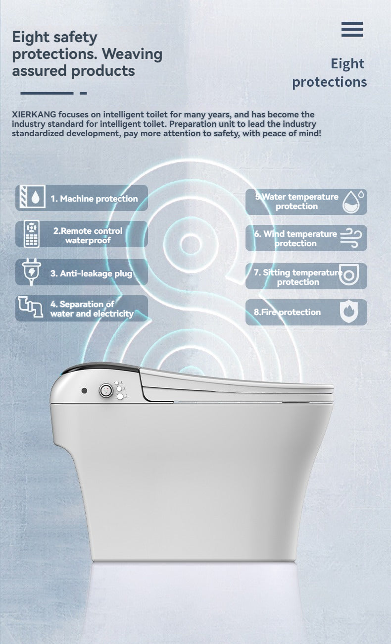 Collection of JA-1008 smart bidet toilet North America in a gallery layout