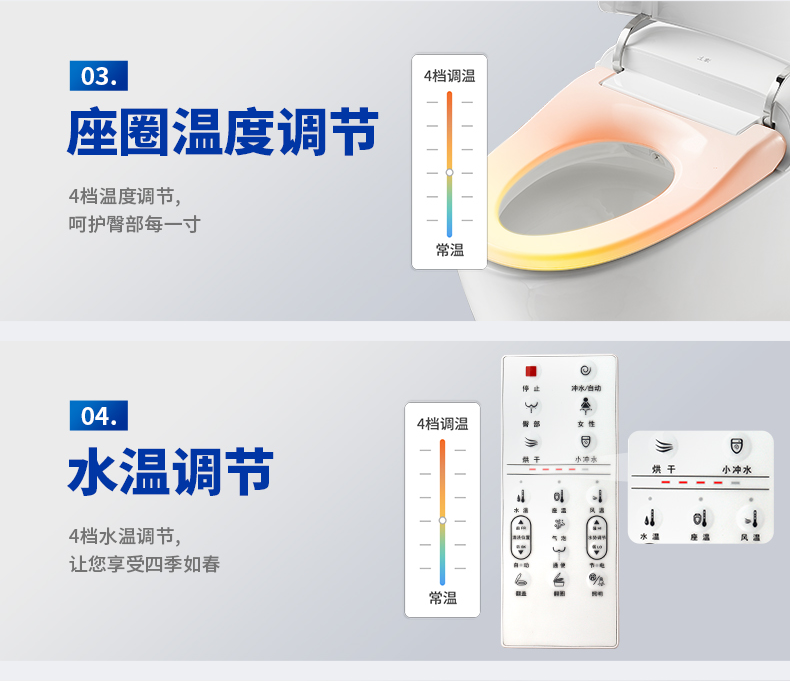 AK66 smart bidet seat