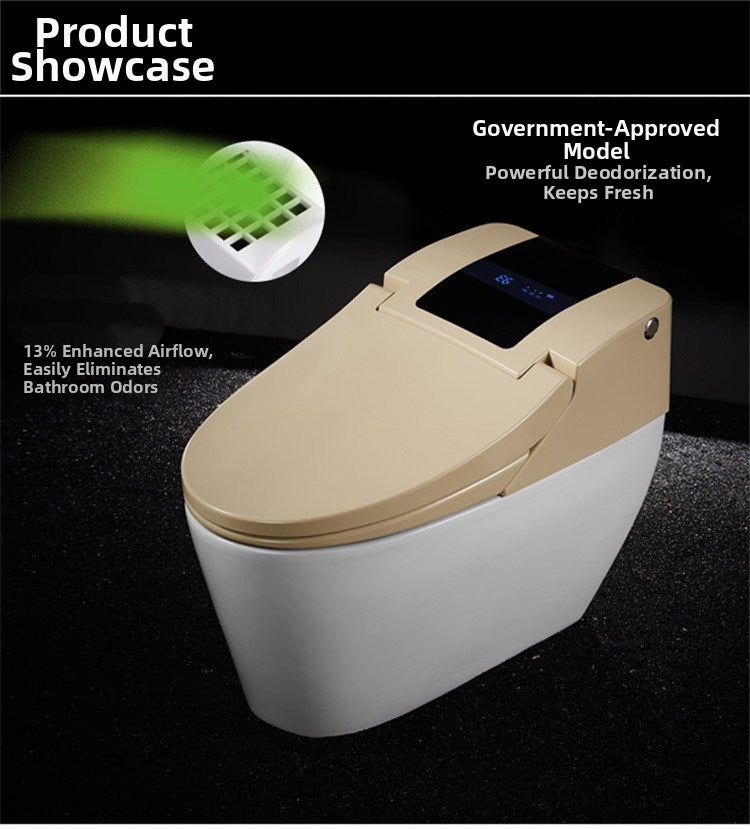 H881 enema bidet toilet with an upgraded powerful deodorization system: utilizing advanced carbon filtration and powerful suction to eliminate odors instantly, keeping the bathroom air fresh and clean