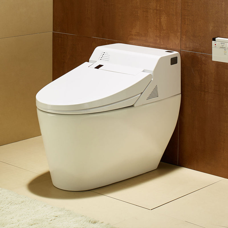 The HK75 Japanese enema bidet toilet features a specialized enema function designed for constipation relief. The focused, high-pressure water stream provides effective laxative assistance and colon cleansing for better digestive health