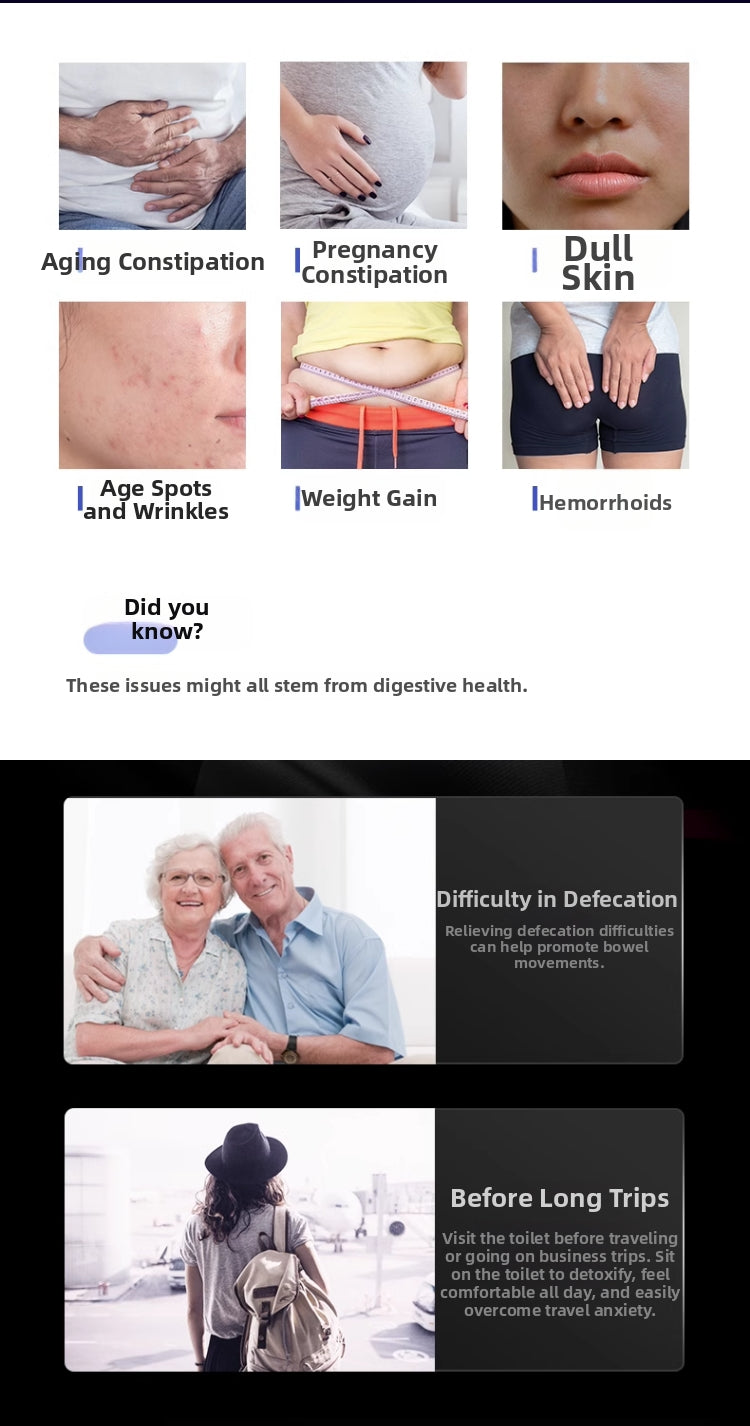 the hk75 enema bidet toilet helps improve your complexion and appetite by providing effective constipation relief. regular enema detoxing helps reduce acne and skin dullness caused by trapped toxins