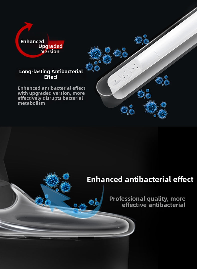The HK76 smart enema bidet toilet features a premium antibacterial coating on both the seat and the nozzle. This dual-layer protection effectively prevents cross-infection, ensuring a sterile and safe bathroom environment for all family members